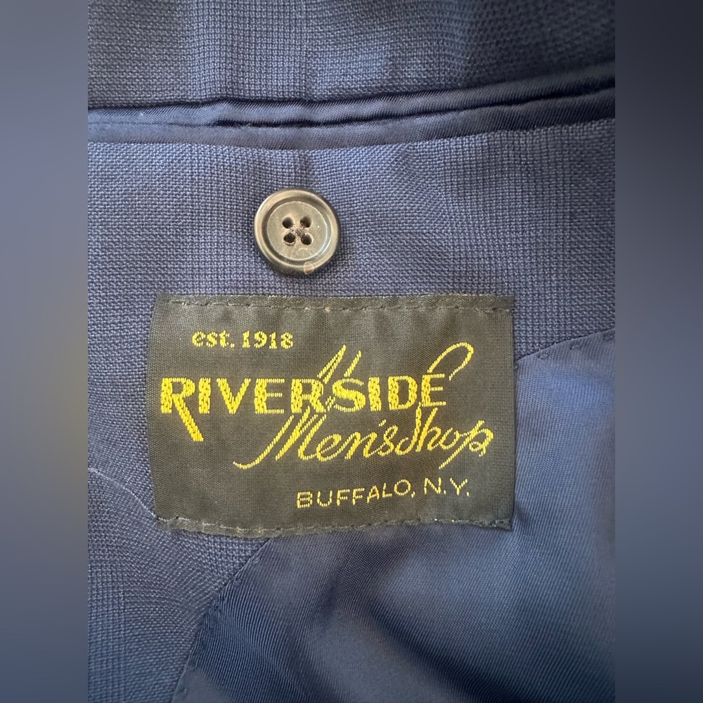 Ralph Lauren Classic 100% Wool Deep Blue Formal Blazer (Size 39L) - Picture 6 of 8